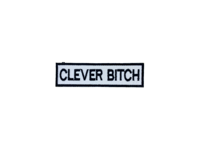 Clever Bitch - Patch Mærke - Billede 2