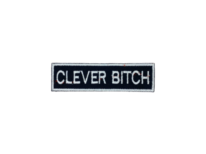 Clever bitch - Patch  Mærke