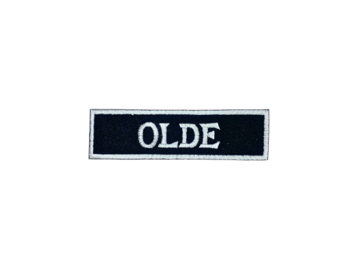 Olde - Patch  Mærke
