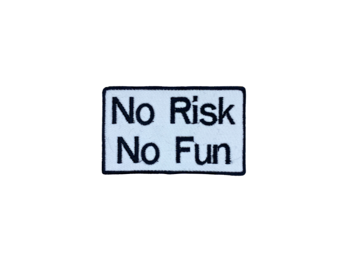 No Risk No Fun - Patch Mærke - Billede 6