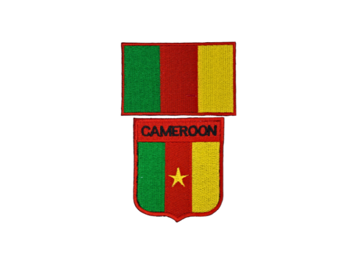 Caneroon flag 2 pak - Patch Mærke