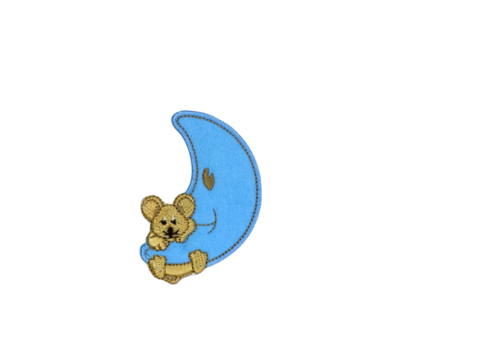 Mus med måne - Patch Mærke