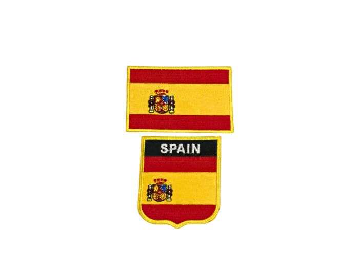 Spain Spansk flag 2 pak - Patch Mærke