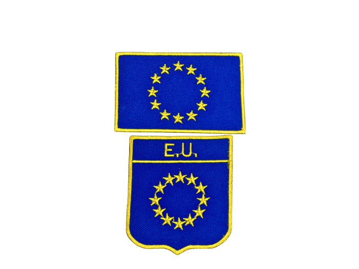 E.U. flag 2 pak - Patch Mærke