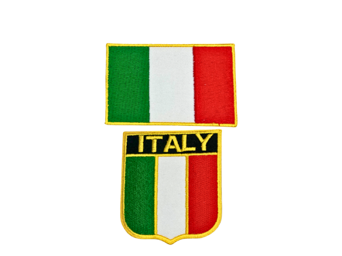 Italy  flag 2 pak - Patch Mærke