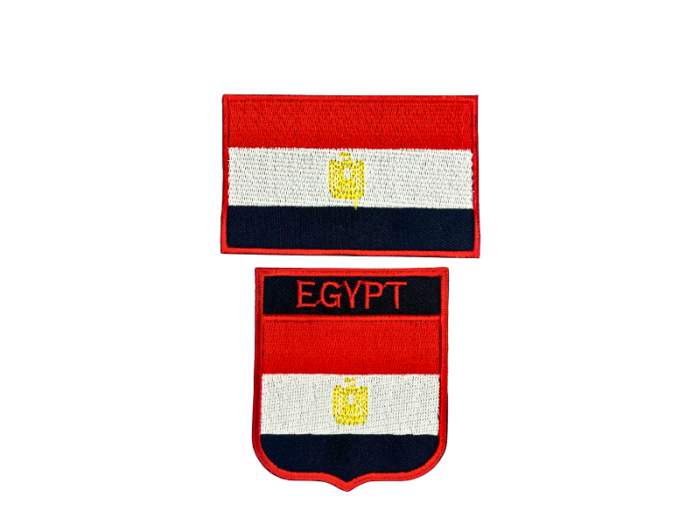 Egypt flag 2 pak - Patch Mærke