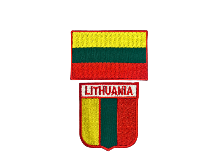 Lithuania 2 pak - Patch Mærke
