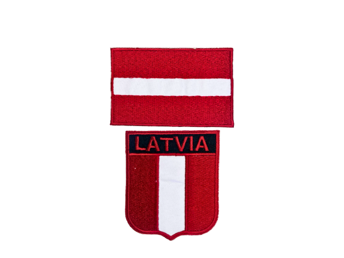 Latvia 2 pak - Patch Mærke