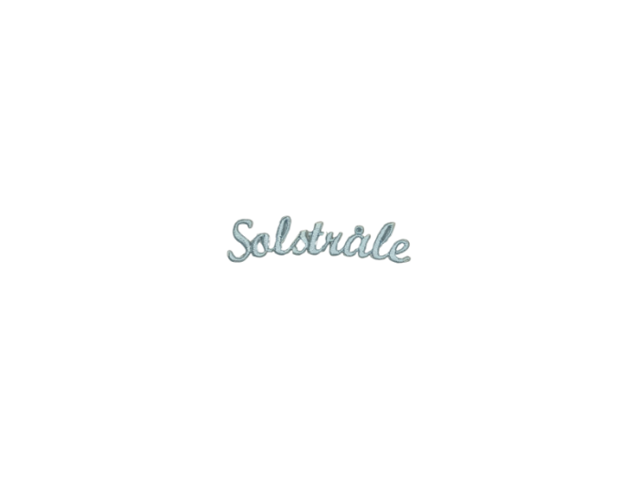 Solstråle ( Tekst ) - Patch Mærke