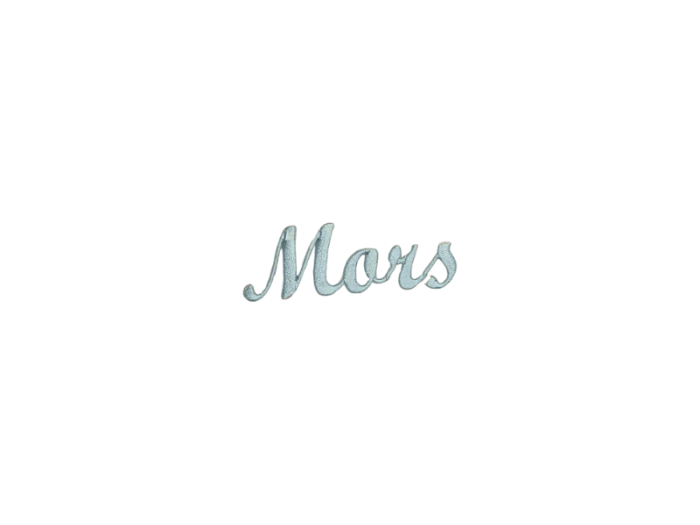 Mors ( Tekst ) - Patch Mærke
