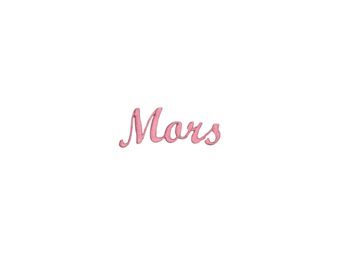 Mors ( Tekst ) - Patch Mærke