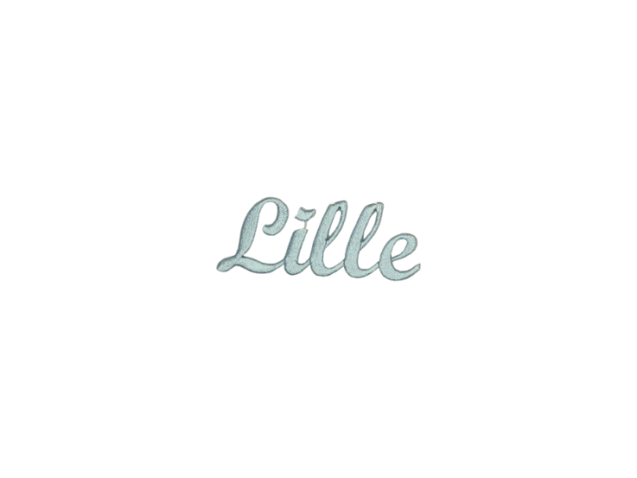 Lille ( Tekst ) - Patch Mærke
