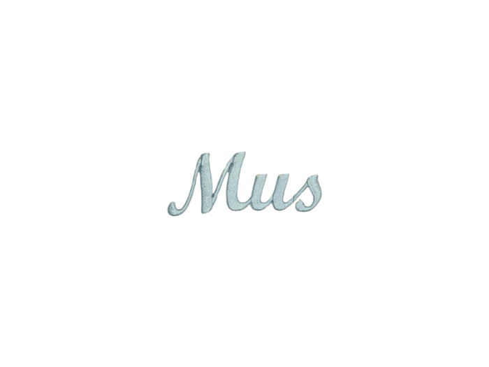 Mus ( Tekst ) - Patch Mærke