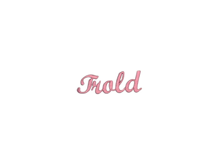 Trold ( Tekst ) - Patch Mærke