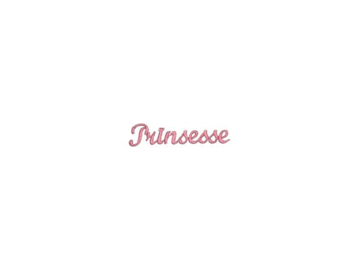 Prinsesse ( Tekst ) - Patch Mærke