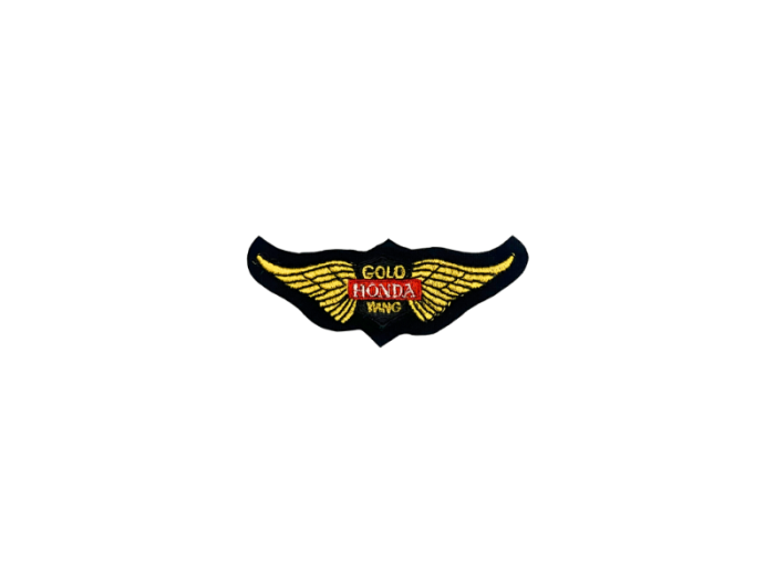 Goldwing Honda med Vinger - Patch Mærke