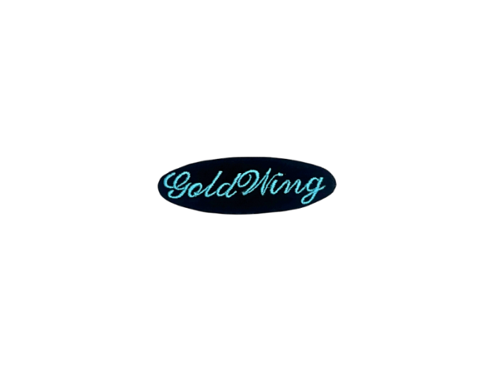 Goldwing 9cm - Patch Mærke