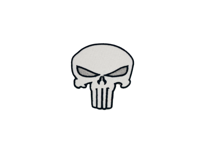 Dødninghoved 7cm - Patch Mærke