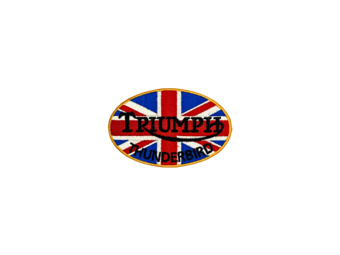 Triumph Thunderbird Flag 9cm - Patch Mærke