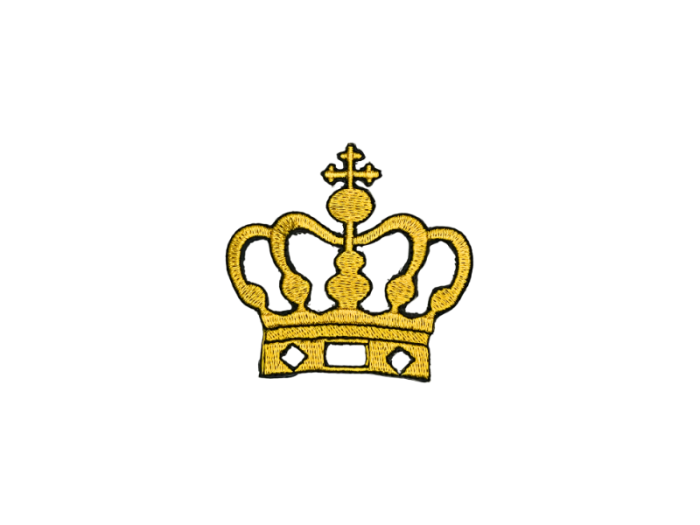 Krone Kongekrone - Patch Mærke