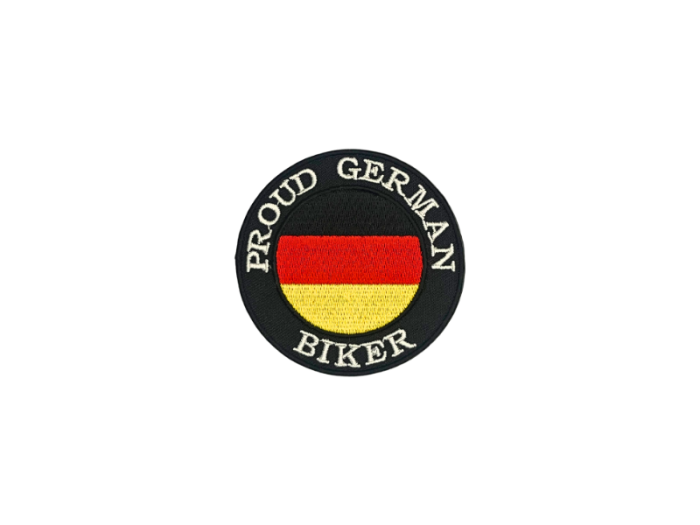 Proud German Biker 7cm - Patch Mærke