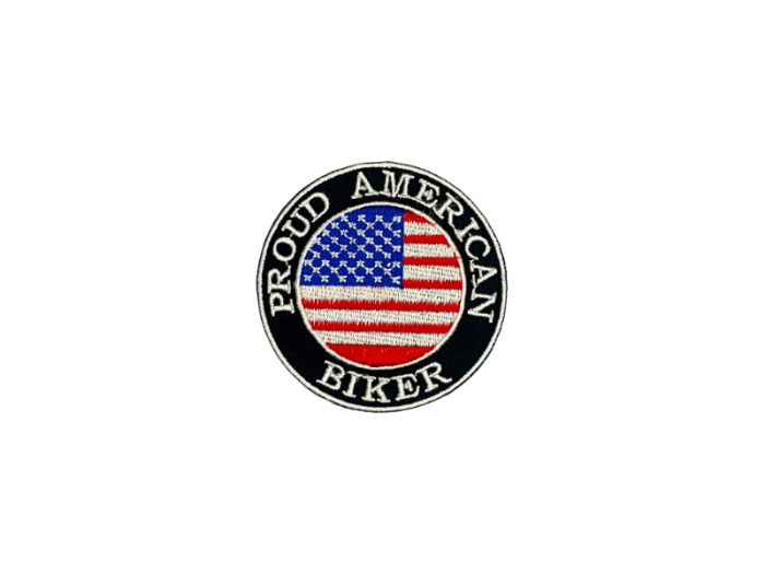 Proud American Biker 7cm - Patch Mærke