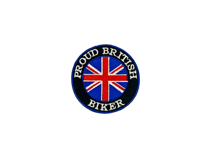 Proud British Biker 7cm - Patch Mærke