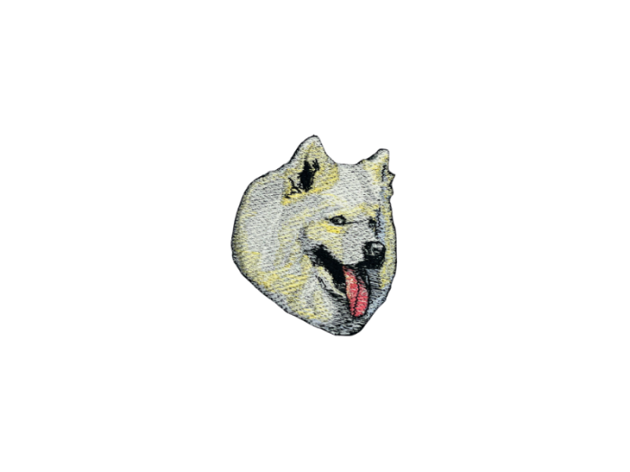Samoyed Hund - Patch Mærke