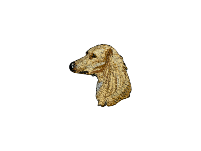 Saluki Hund - Patch Mærke