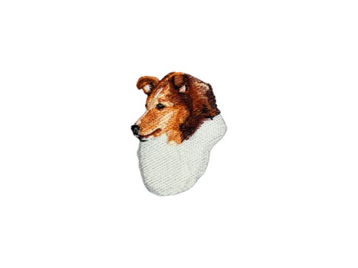 Sheltie Hund - Patch Mærke