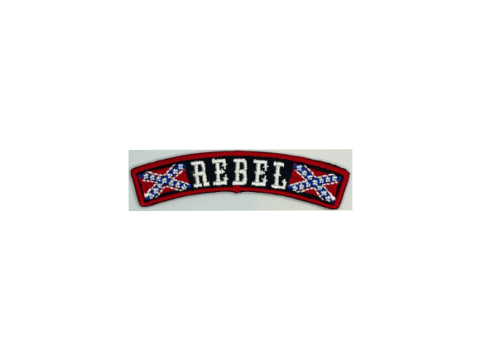 Rebel med Flag - Patch Mærke
