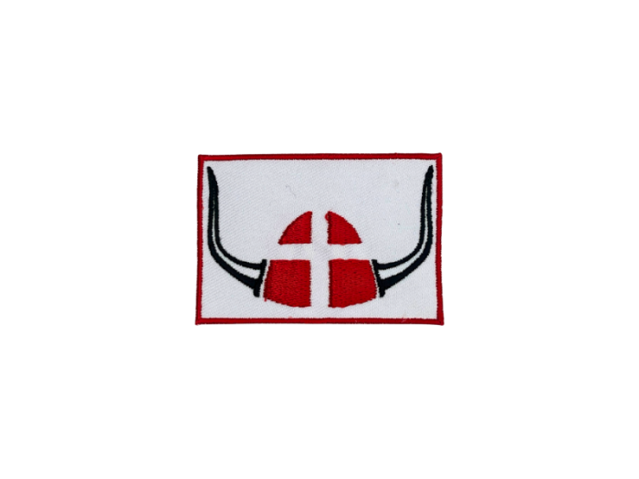 Vikingehjælm Dansk - Patch Mærke