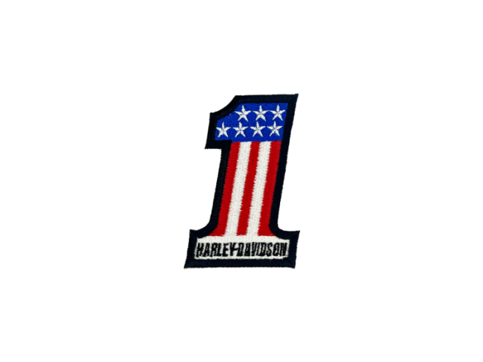 Harley Davidson No 1 - Patch Mærke