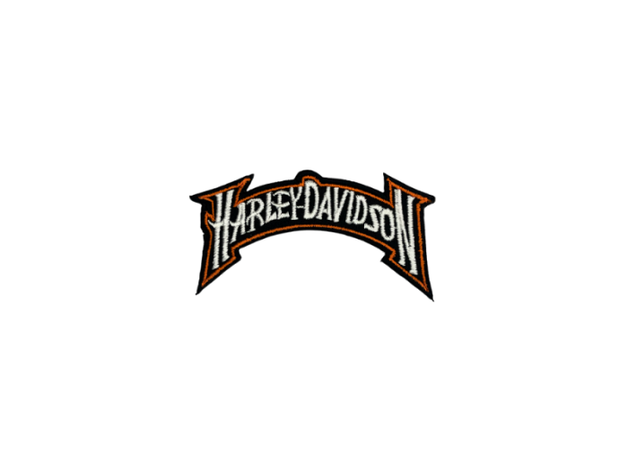 Harley Davidson lille bue 8cm - Patch Mærke