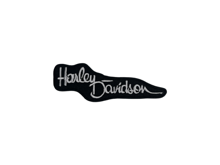 Harley Davidson Tekst lille 10,5cm - Patch Mærke