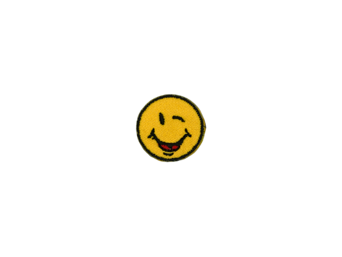 Smiley Blink - Patch Mærke