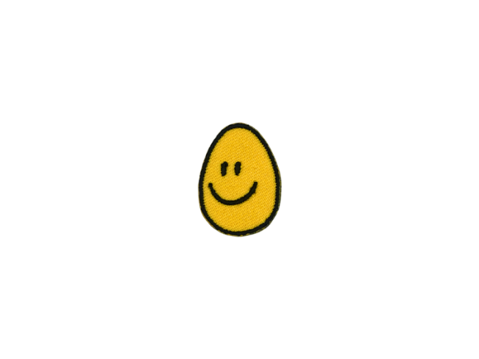 Smiley Æg - Patch Mærke