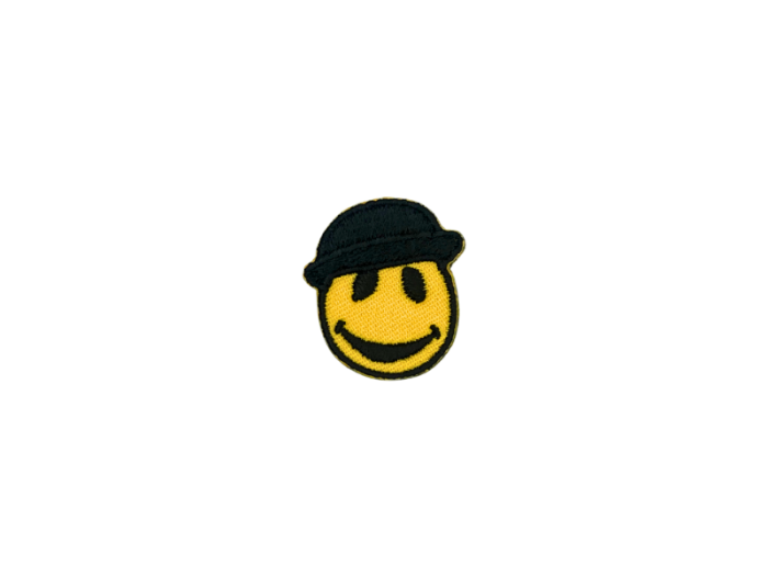 Smiley Bowlerhat - Patch Mærke