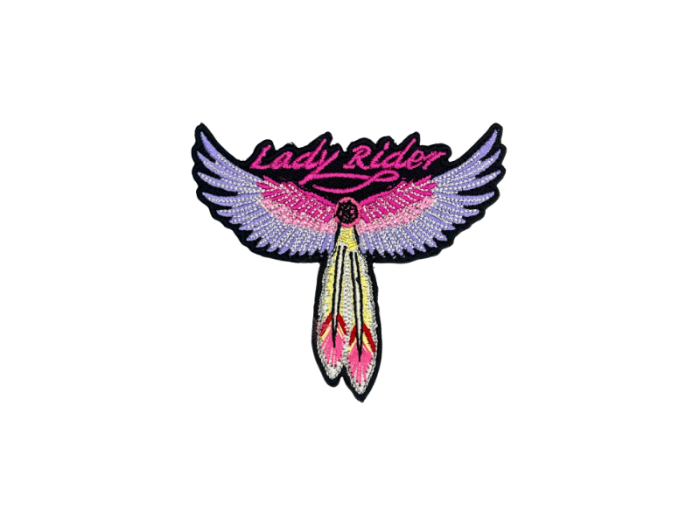Lady Rider Fjer - Patch Mærke