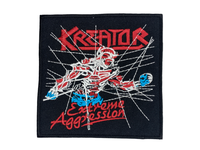 Kreator-Extreme Agression Musik Band Logo Emblem - Patch Mærke