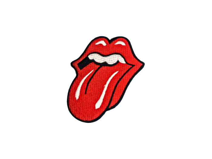 Rolling Stones Tunge - Patch Mærke