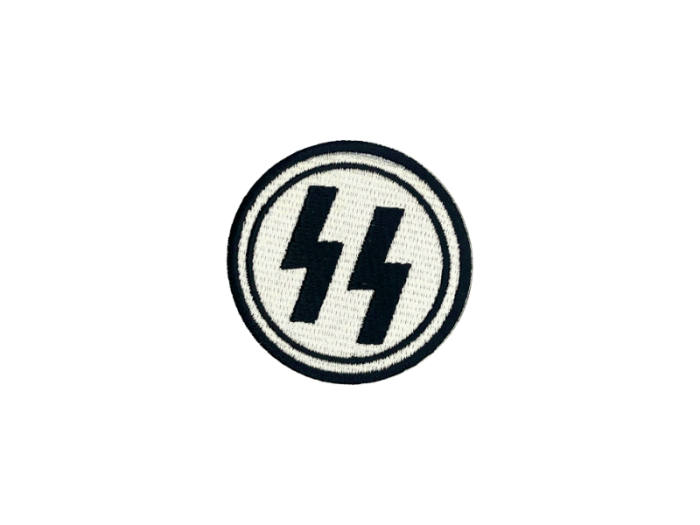 SS Nazi Rund 6cm - Patch Mærke