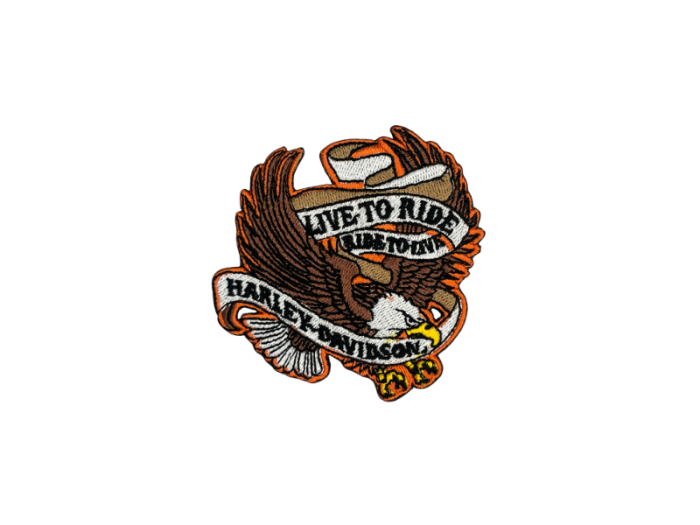 Live to Ride Harley Davidson - Patch Mærke