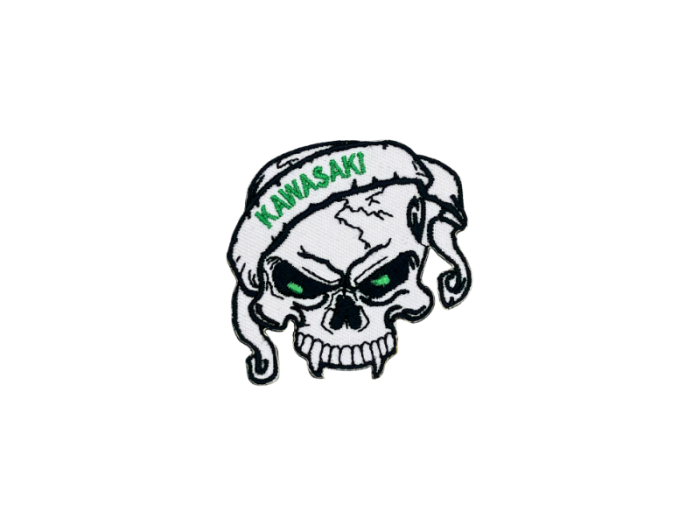 Skull Kawasaki - Patch Mærke
