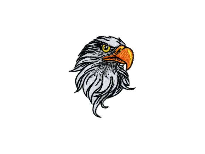Ørn ser til Højre Emblem - Patch Mærke
