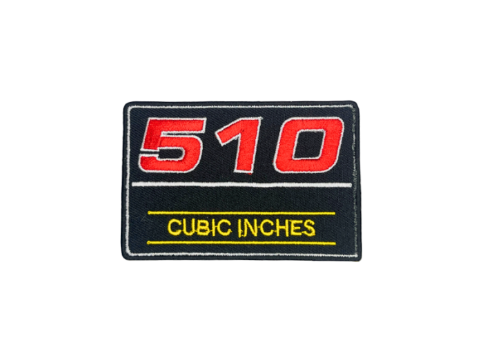 Boss Hoss 510 Cubic Inches Emblem- Patch Mærke