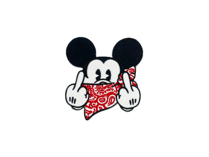Mickey Fuck You Emblem - Patch Mærke