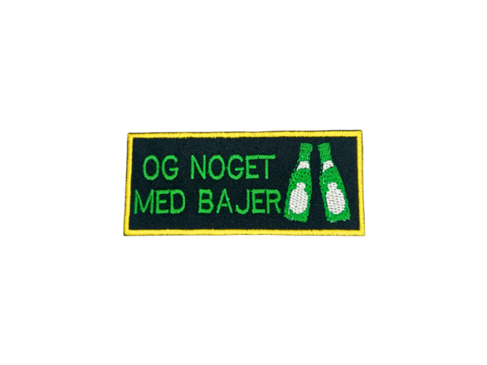 Og noget med Bajer - Patch Mærke