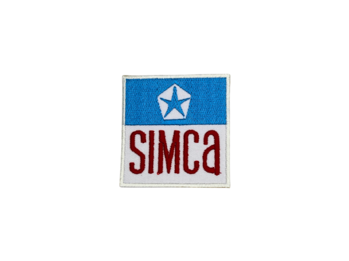 Simca Star logo Emblem - Patch Mærke