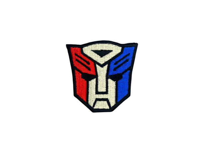 Transformers logo i farver Emblem - Patch Mærke